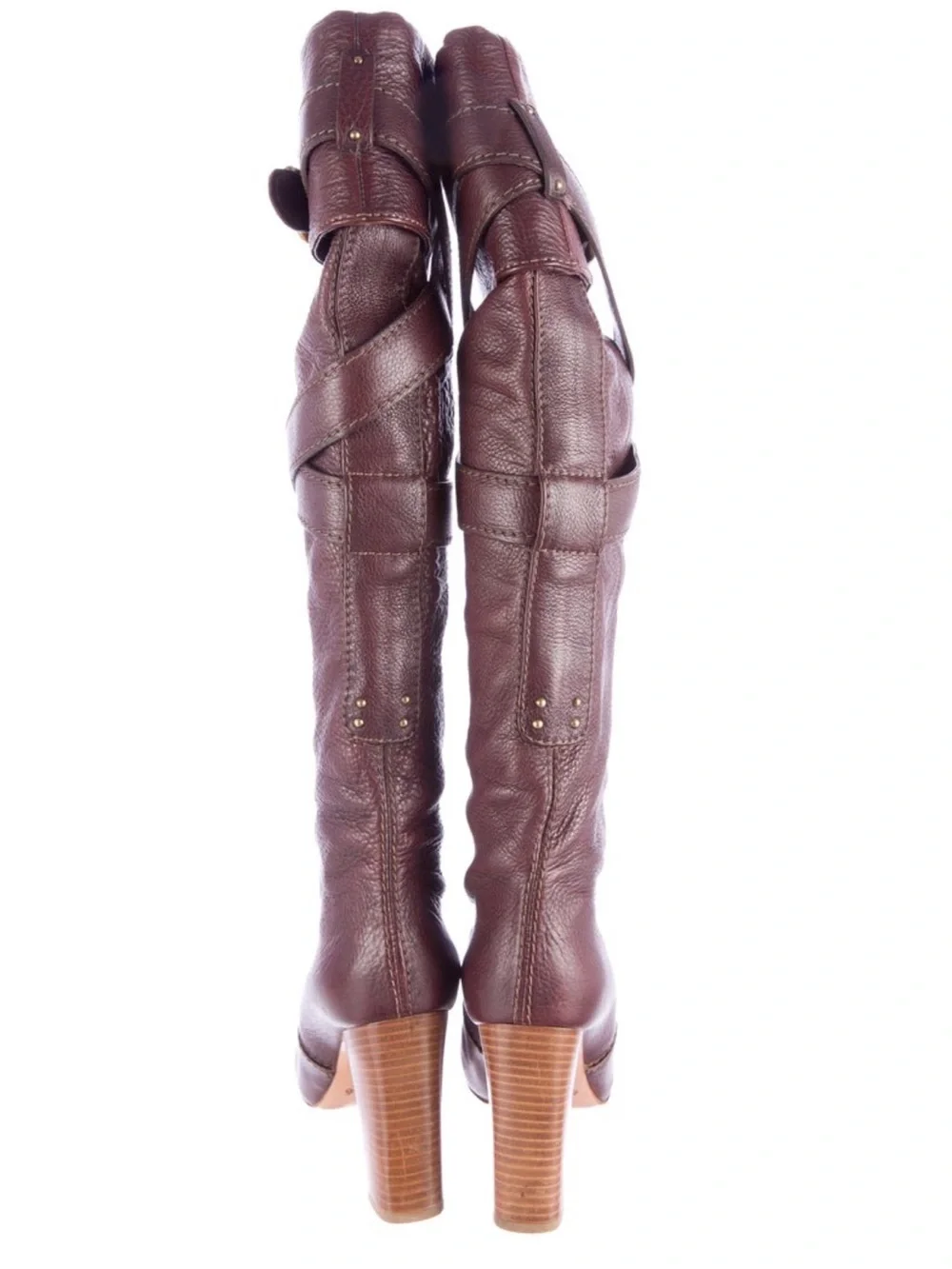 Chloé Paddington knee high boots